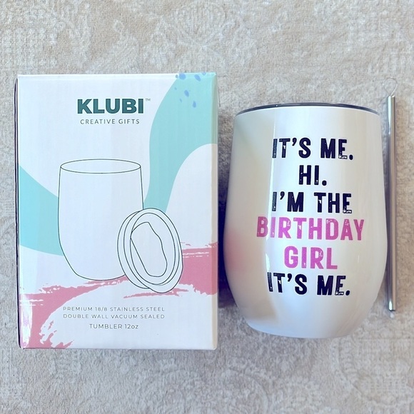 Brand New Taylor Swift Birthday Girl Stainless Steel Insulated Tumbler w/ Straw - Picture 1 of 12